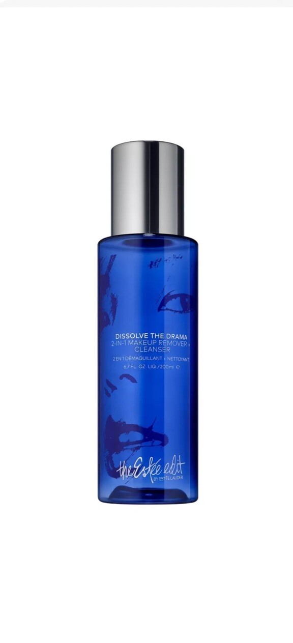 ESTEE LAUDER THE EDIT DISSOLVE THE DRAMA 2-IN-1 MAKEUP REMOVER+CLEANSER - 6.7 OZ