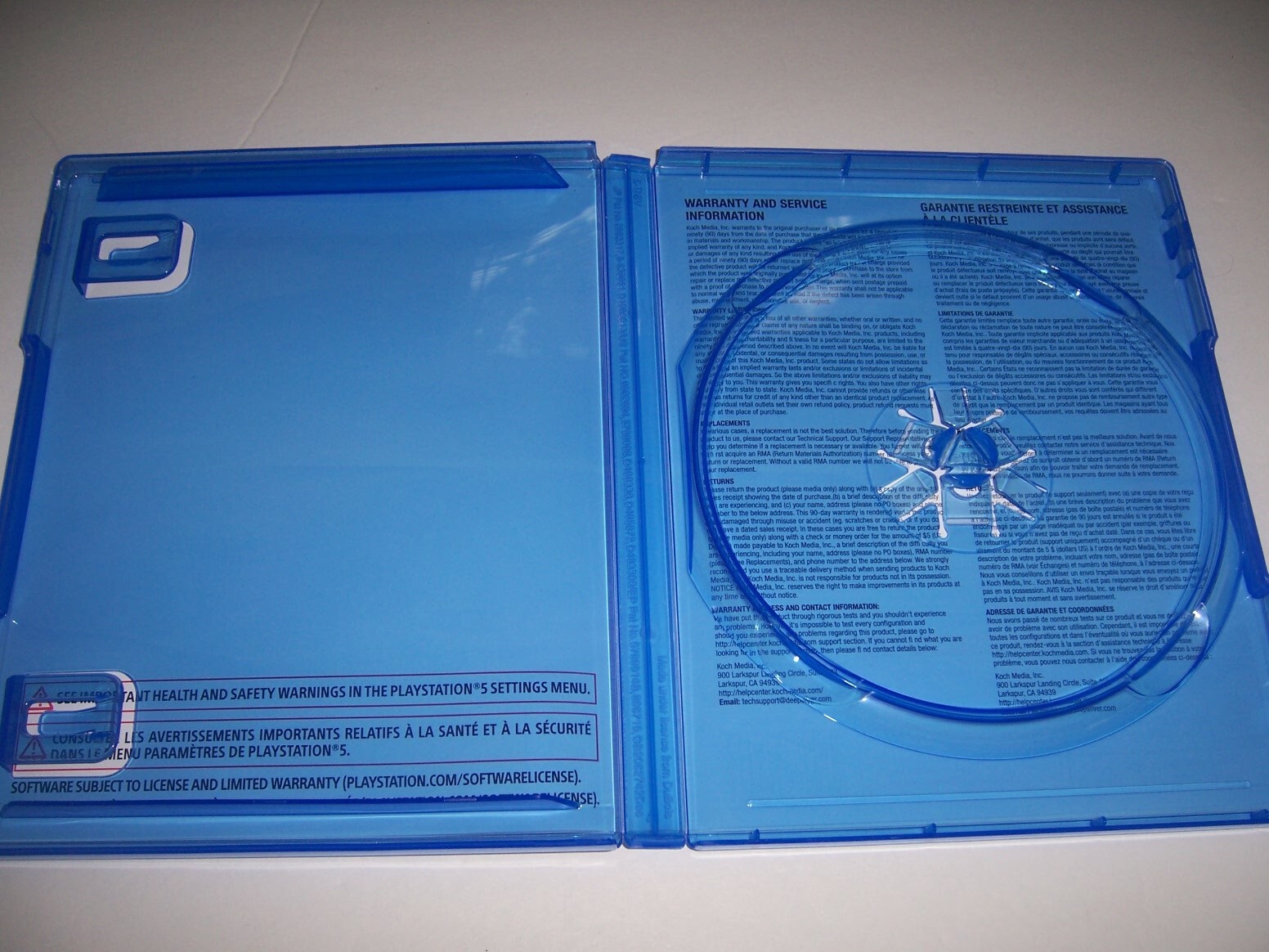 Authentic Box Case Replacement Sony PlayStation 5 PS5 for Hot Wheels Unleashed