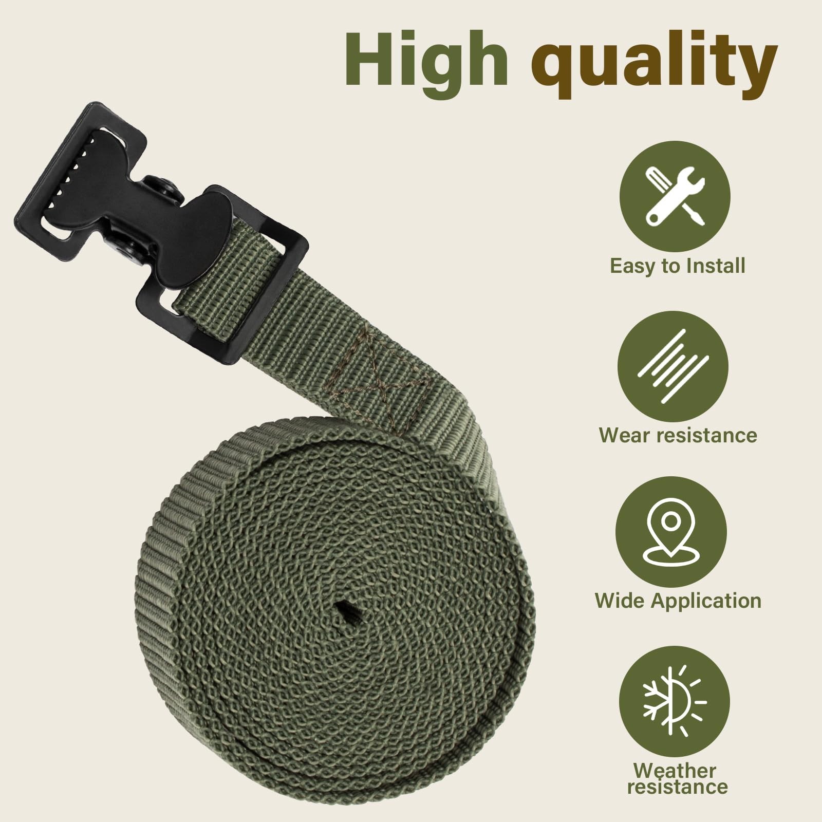 Pair Treestands Utility Straps for Summit Tree Stand, Stabilizer Strap, Climber