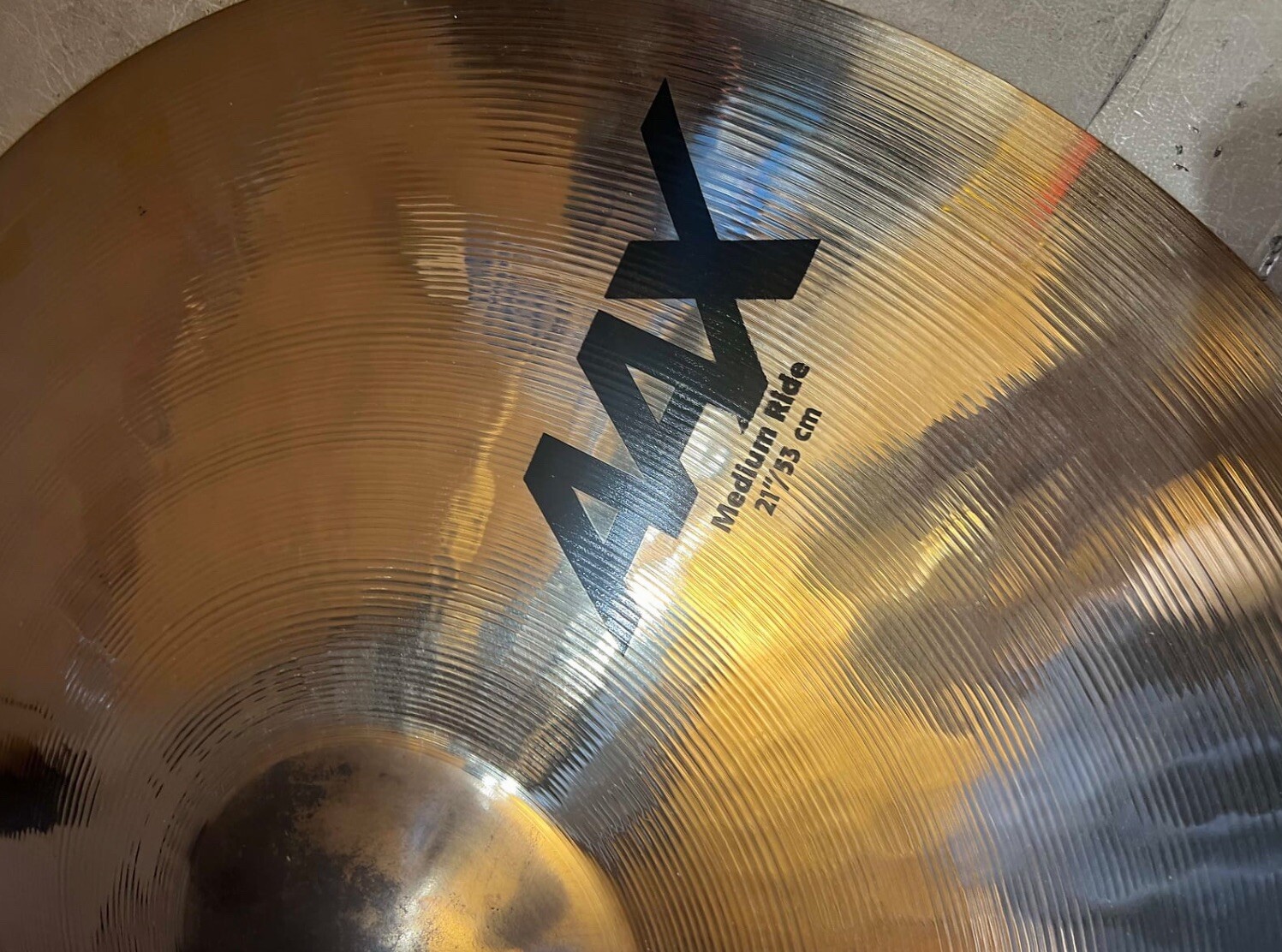 Sabian 21" AAX Medium Ride Cymbal