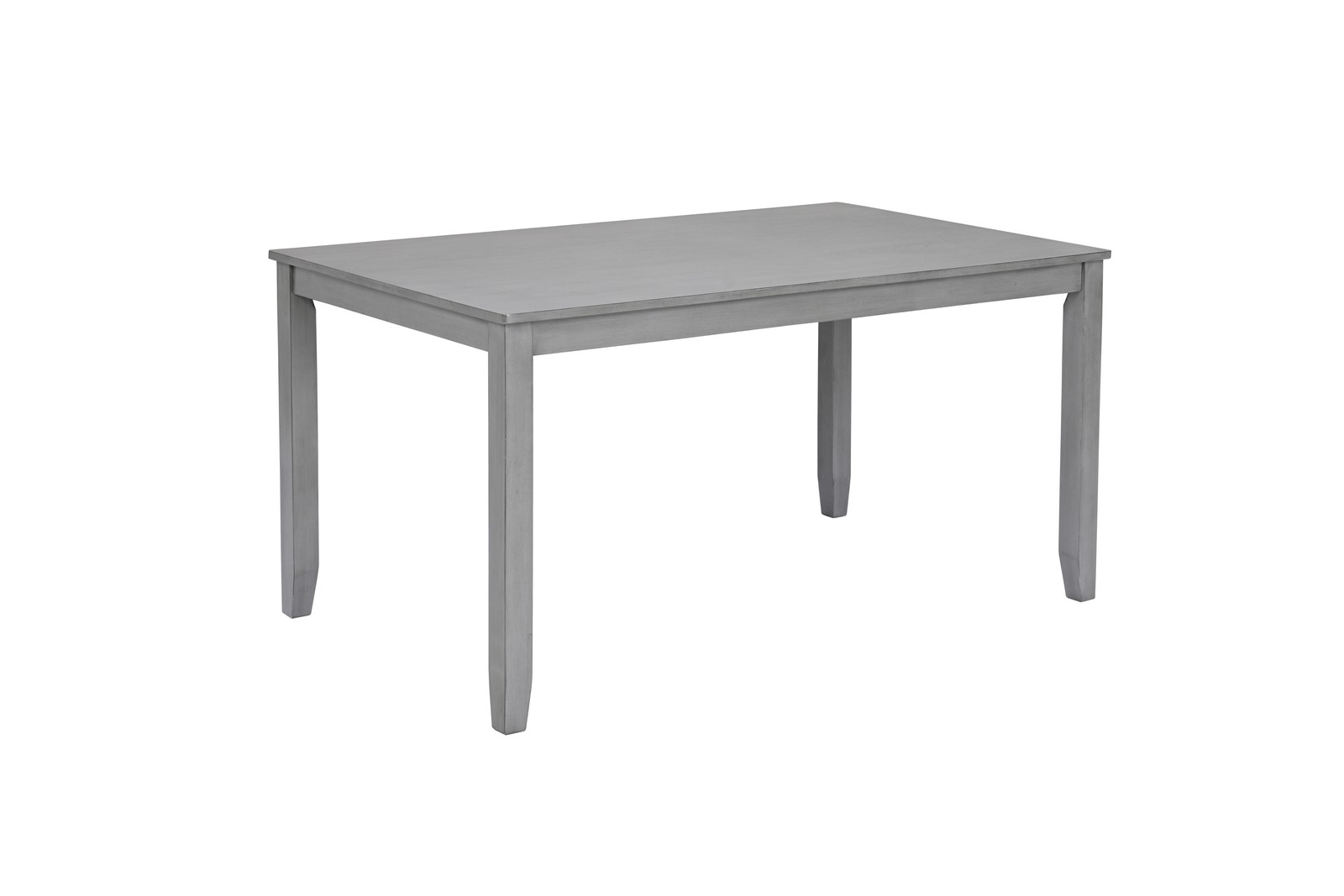 Wooden Dining Rectangular Table, Kitchen Table for Small Space, 4 Person Dinin