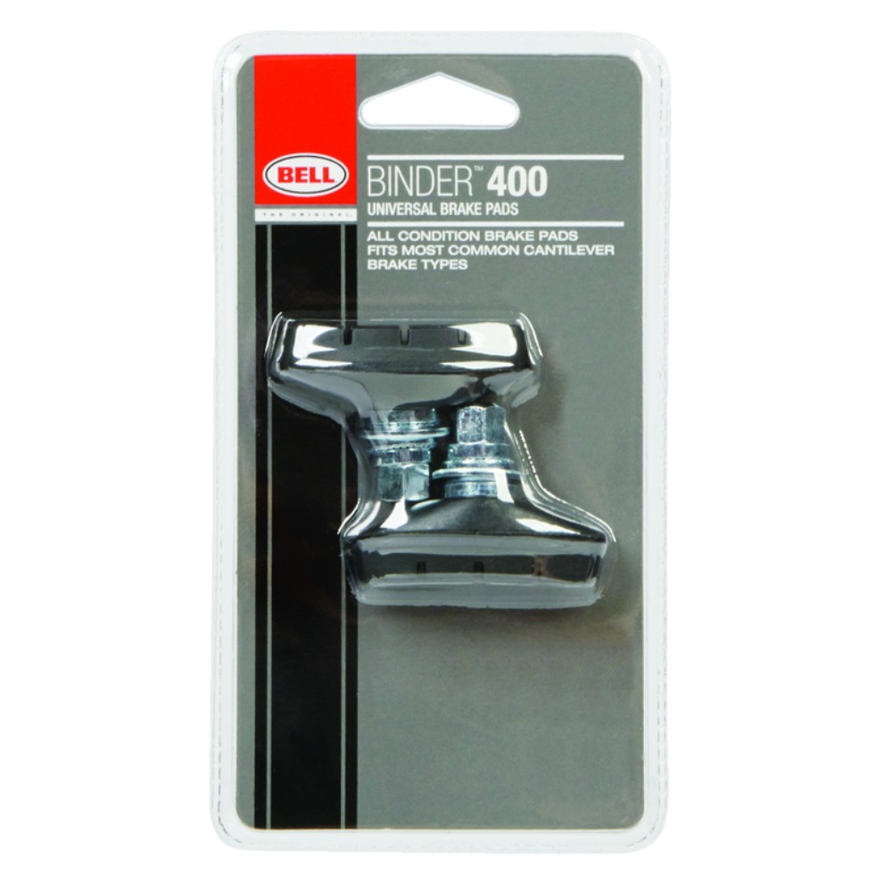 Bell Sports 7070964 Black Binder 400 Synthetic Compounds Bike Brake Pads