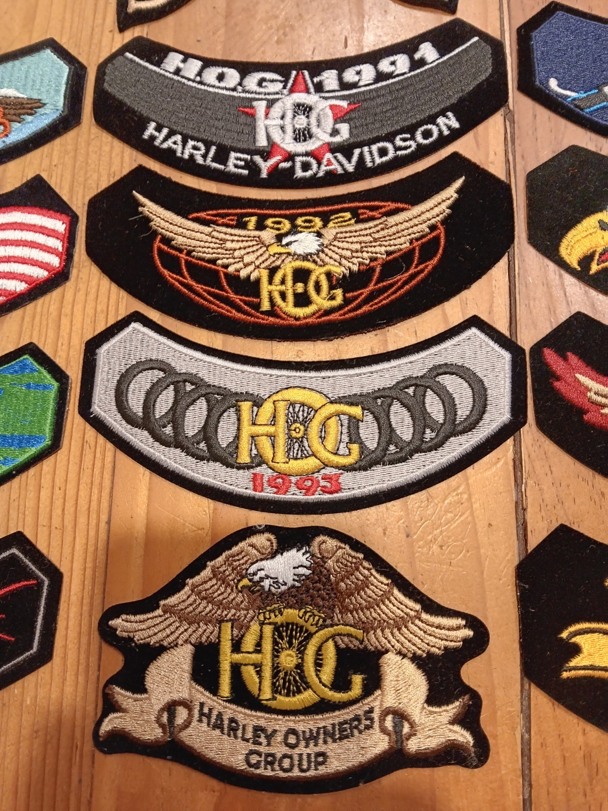 Harley Davidson Patches Lot