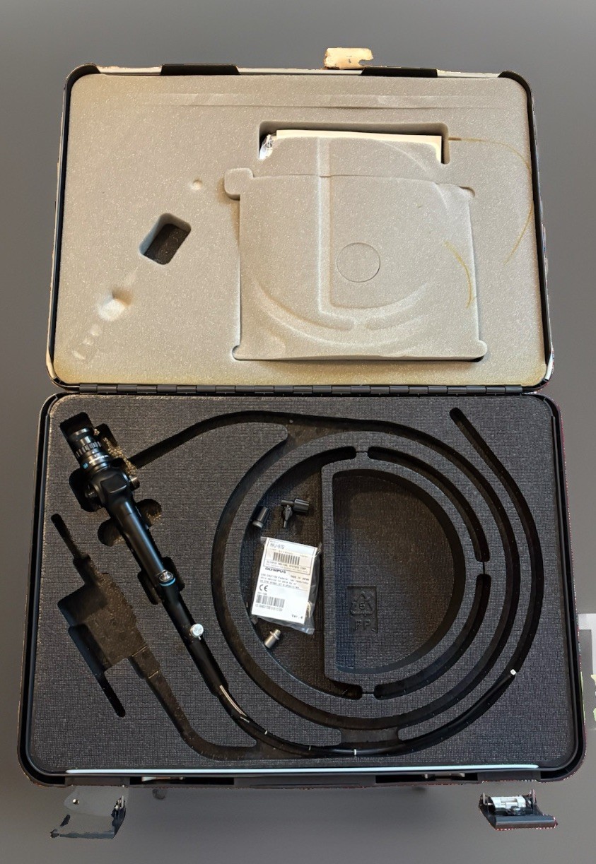 Olympus CYF-5 Flexible Cystoscope Cysto-Nephro Fiberscope, In Case With Manual