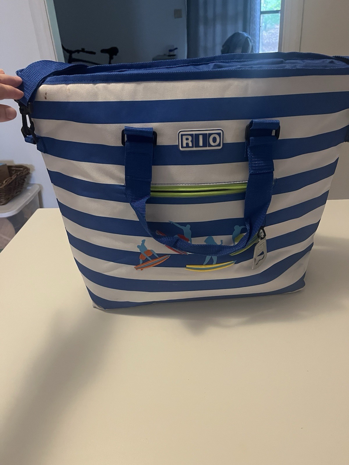 Rio Beach Red Insulated Cooler Tote #sumner #cooler