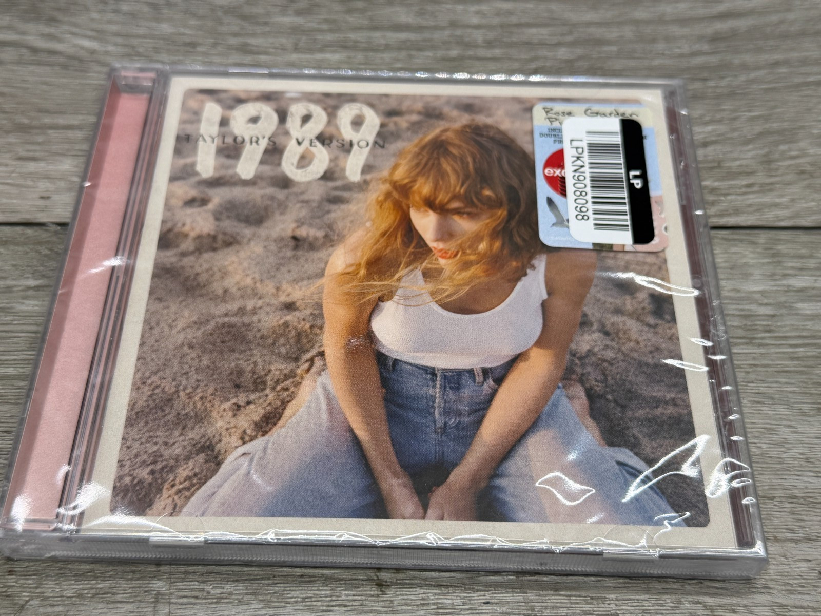 Taylor Swift - 1989 Taylor's Version Rose Garden Pink **CRACKED CASE sealed New