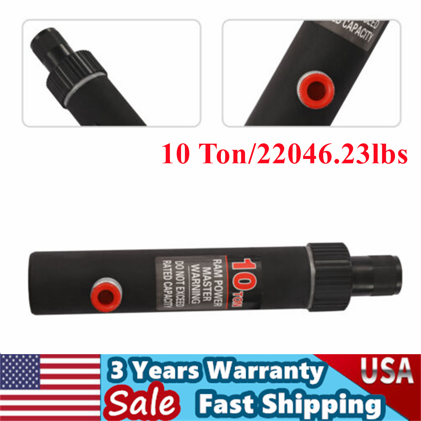 10 Ton Hydraulic Jack Stands - Heavy-Duty Lift Tool for Vehicle Repairs