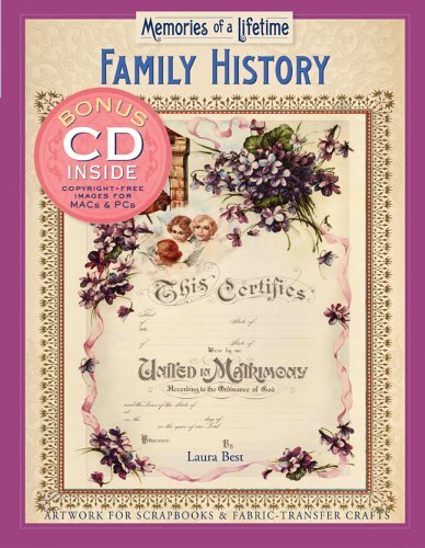 Memories of a Lifetime: Family History: Artwork for Scrapbooks &