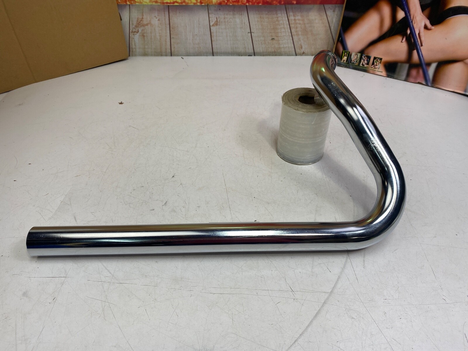 09 Harley Touring Vance & Hines Rear Head Pipe D556FC-R