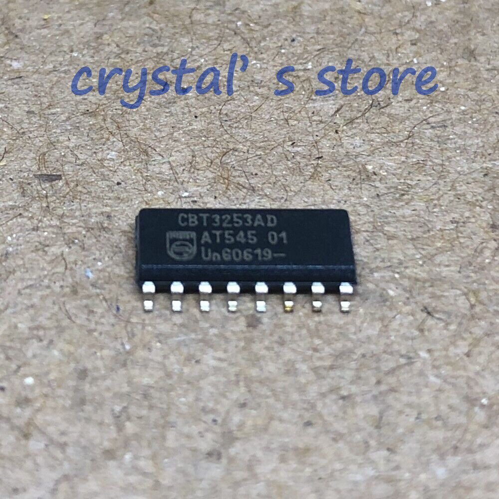 10PCS CBT3253AD,112 IC 1-OF-4 FET MUX/DEMUX 16SOIC CBT3253 3253 3253A
