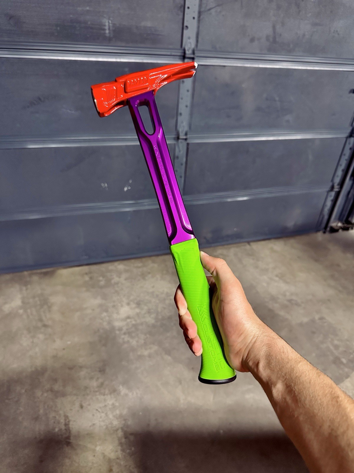 Kinetic Customs 16” Aluminum Raptor Joker Full Hammer Smooth - Made in the UK