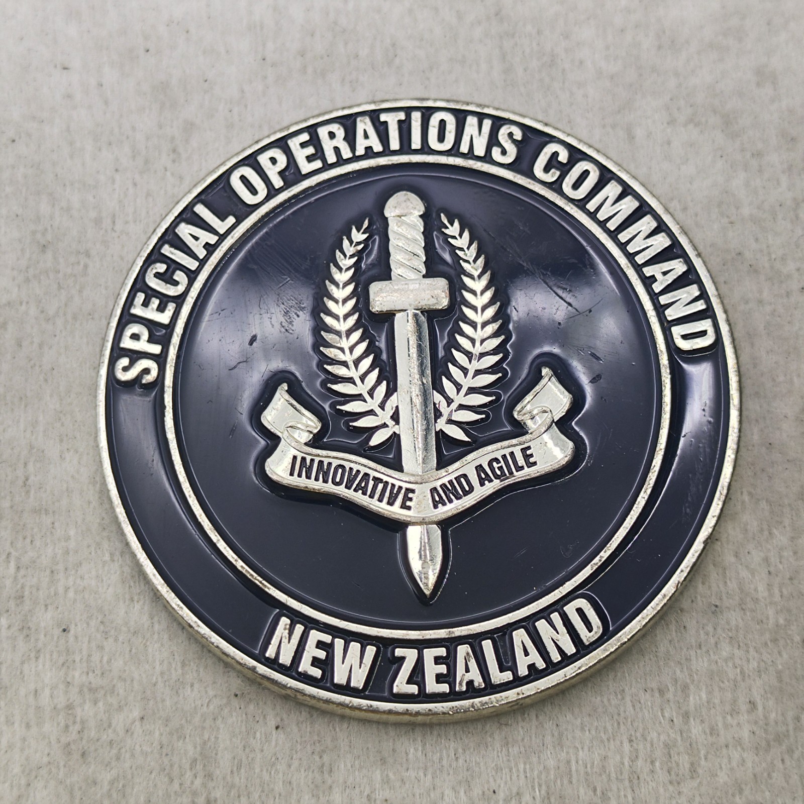 New Zealand Special Operations Command  Challenge Coin