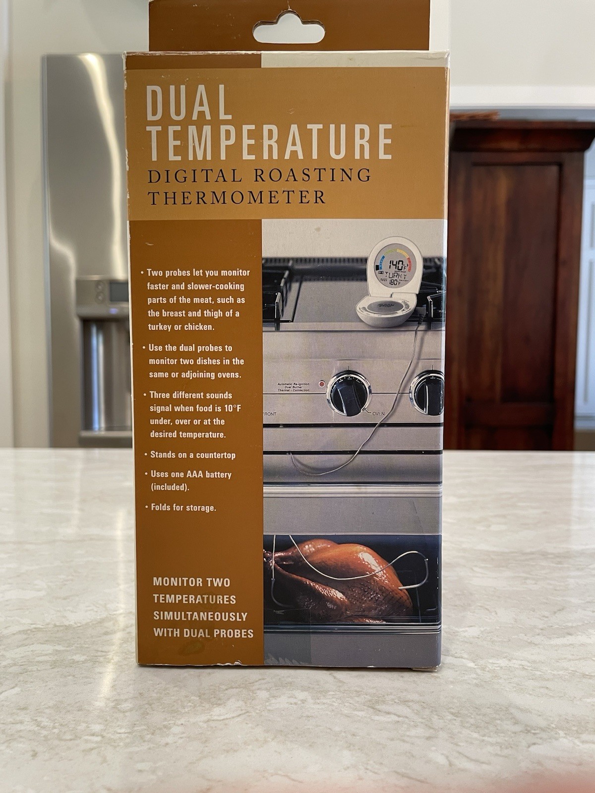 Williams-Sonoma Dual Temp Digital Roasting Meat Thermometer w/ Dual Probes