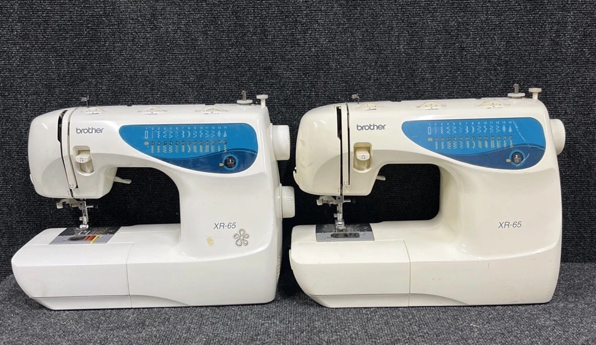 2 Brother XR-65 Computerized Sewing Machine’s For Parts Untested
