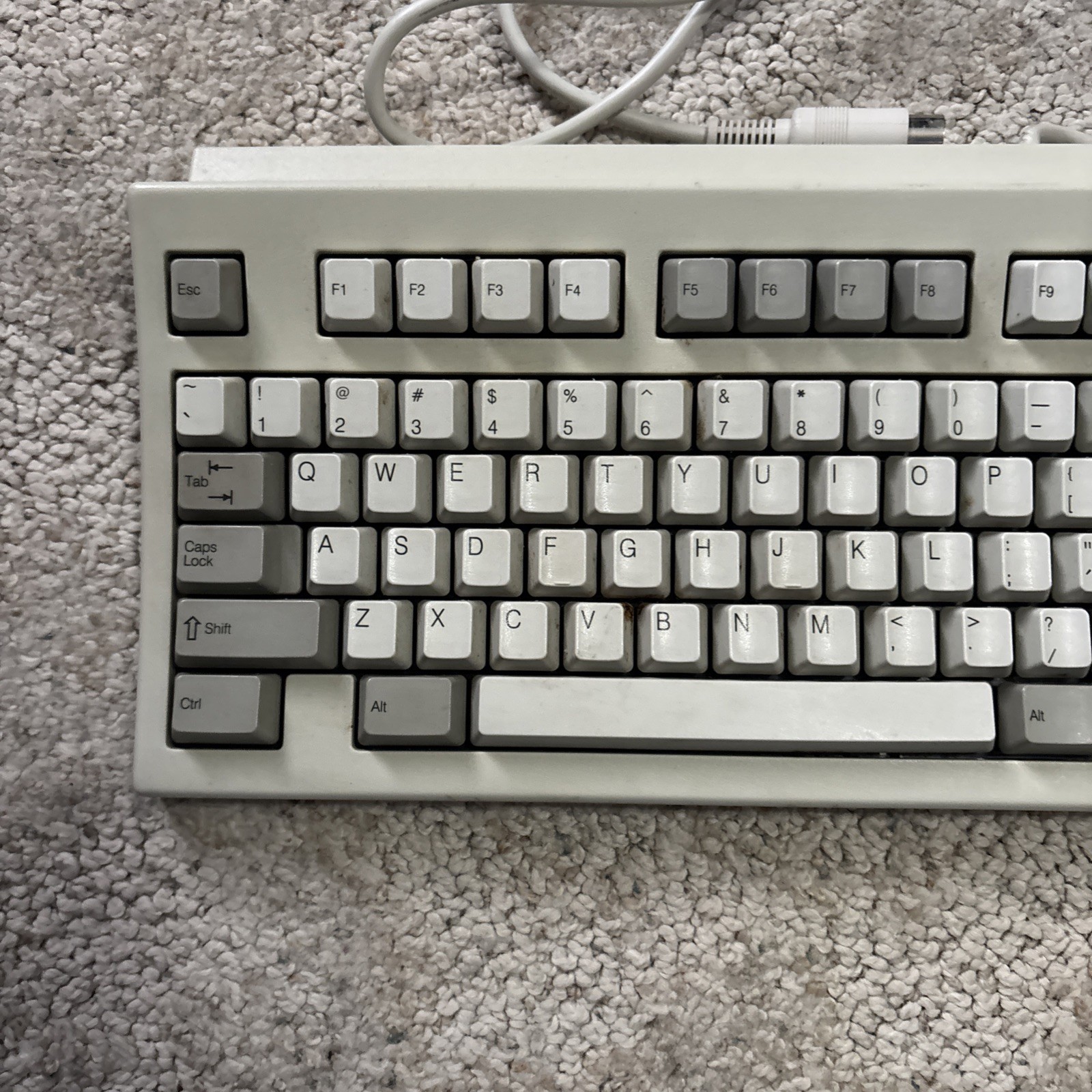 VINTAGE NetWare Computer Keyboard RT6855T+ NMB Technologies Inc. Untested