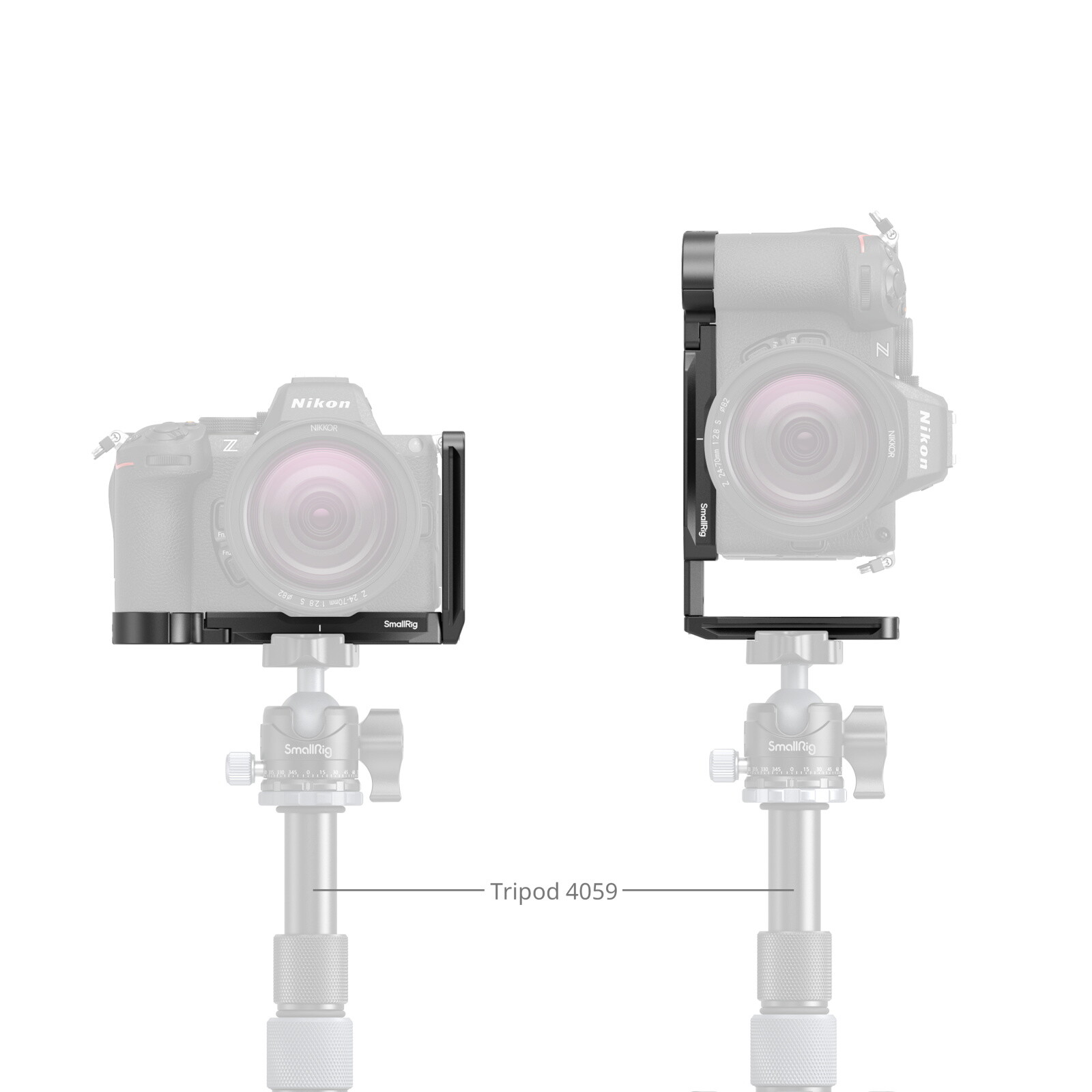 SmallRig Z5II L-Bracket L-Shaped Mount Plate for Nikon Z5 II Z7 Z6 Z7II Z6II Z5