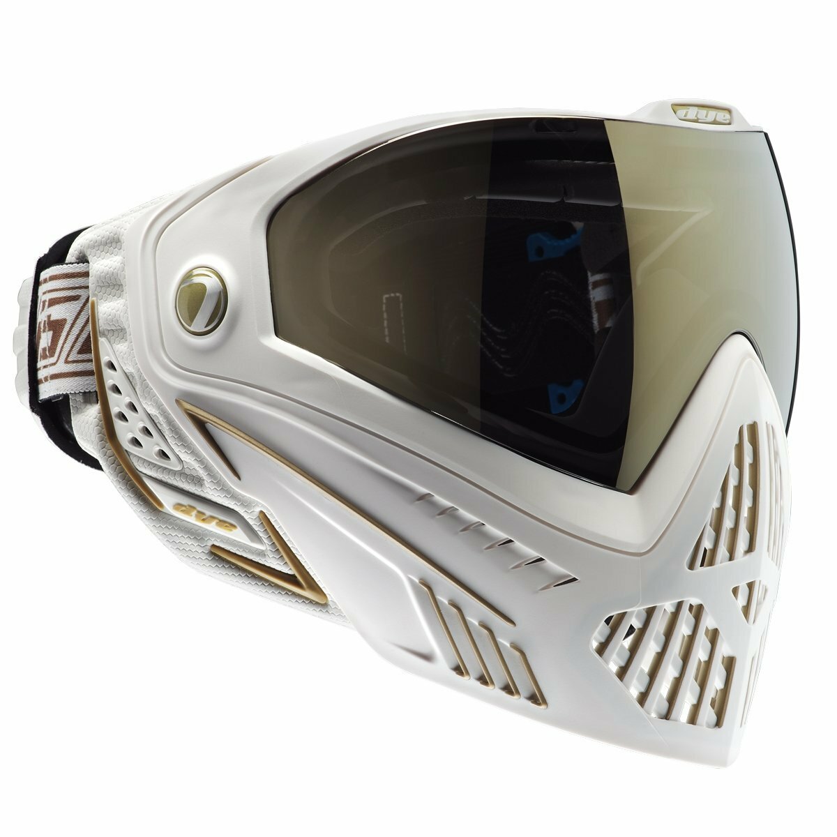 New Dye I5 Thermal Paintball Goggle Goggles Mask - SE - White / Gold