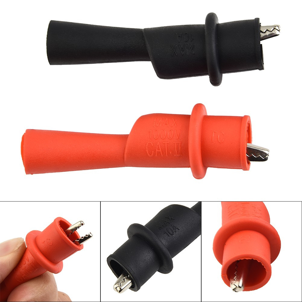 Accessories Clamp Measuring Tools For Multi-Meter Tester Wire Tips Test Clip