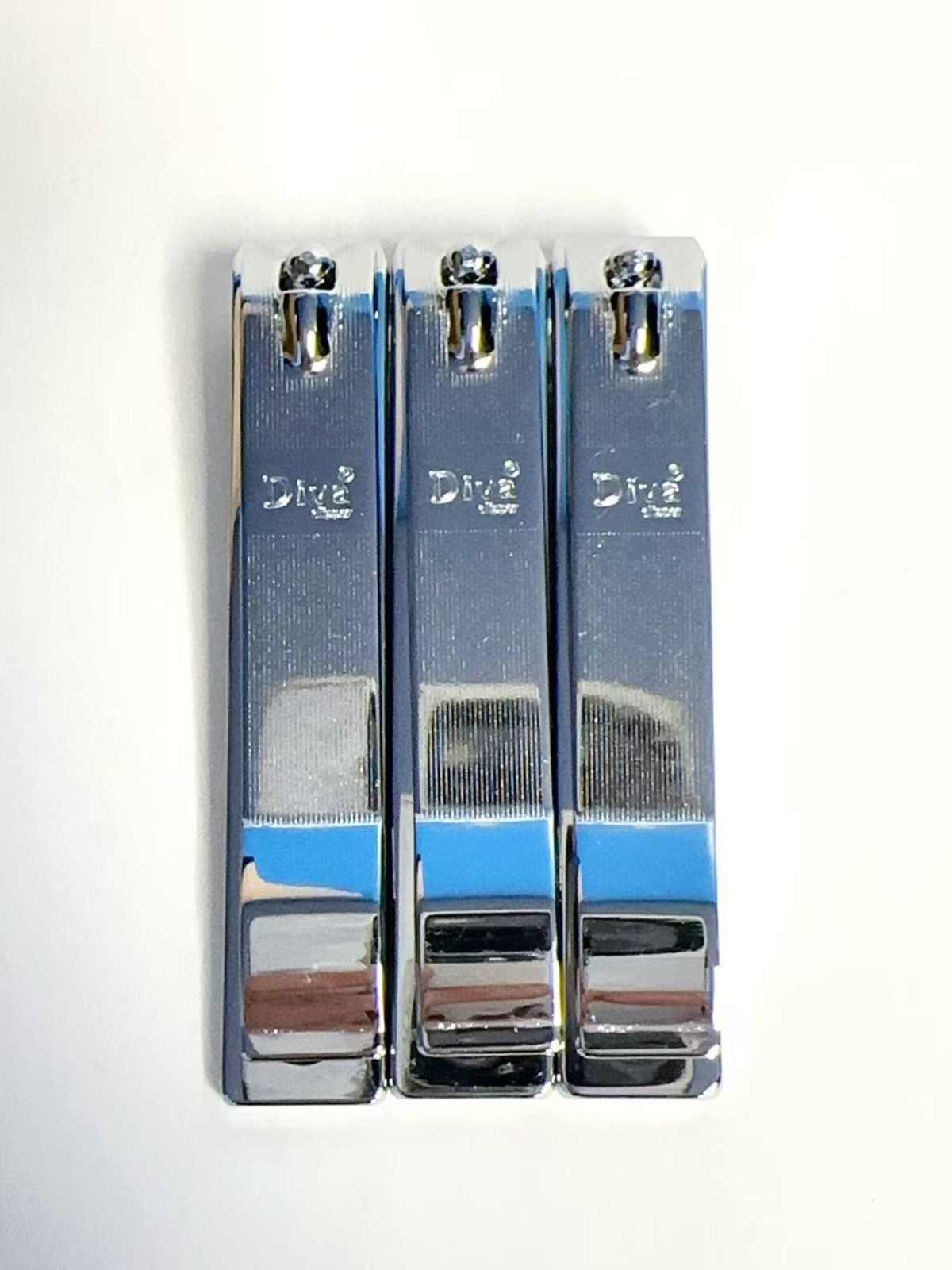 777 Ultra Wide Toe & Nail Clipper Big Mouth 1/8" 3mm wide - Silver (3 pack)