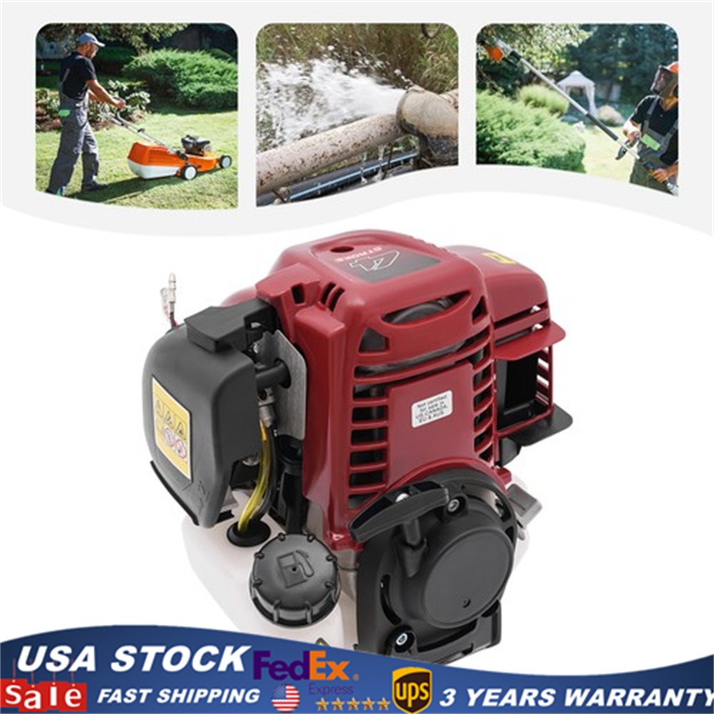 4 Stroke Engine Motor Gasoline Pull Start Single Cylinder For Garden Lawnmowers