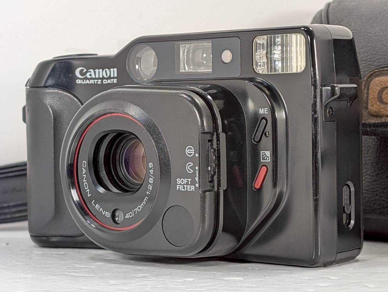 [Optical Near Mint] Canon Autoboy TELE QUARTZ DATE Point & Shoot Film Camera JP