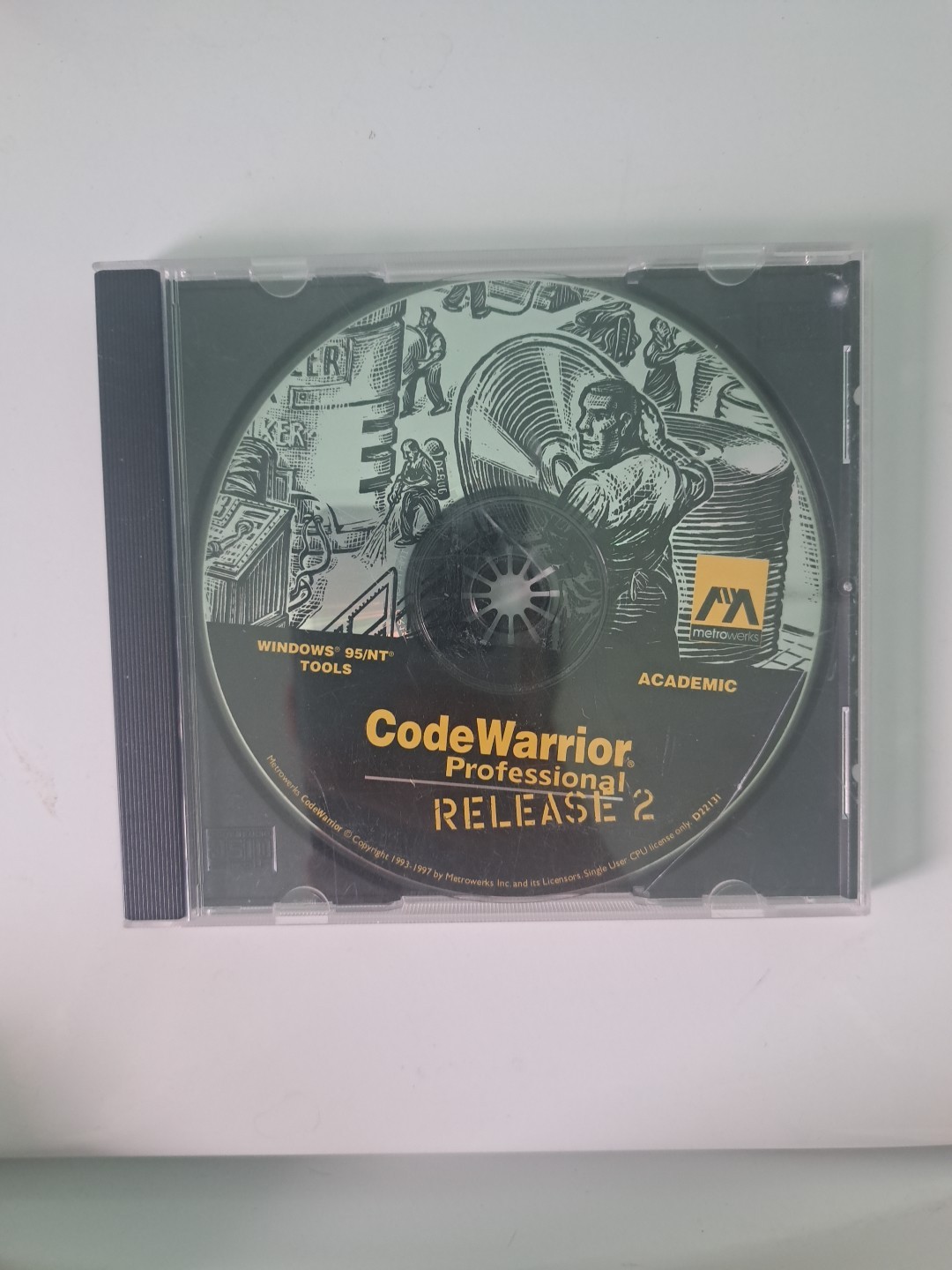 Metrowerks CodeWarrior Professional Release 2 Windows 95/NT Tools