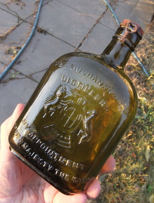 James Buchanan pre1952 Co Distillers Scotch Whisky Bottle by Appt to King George