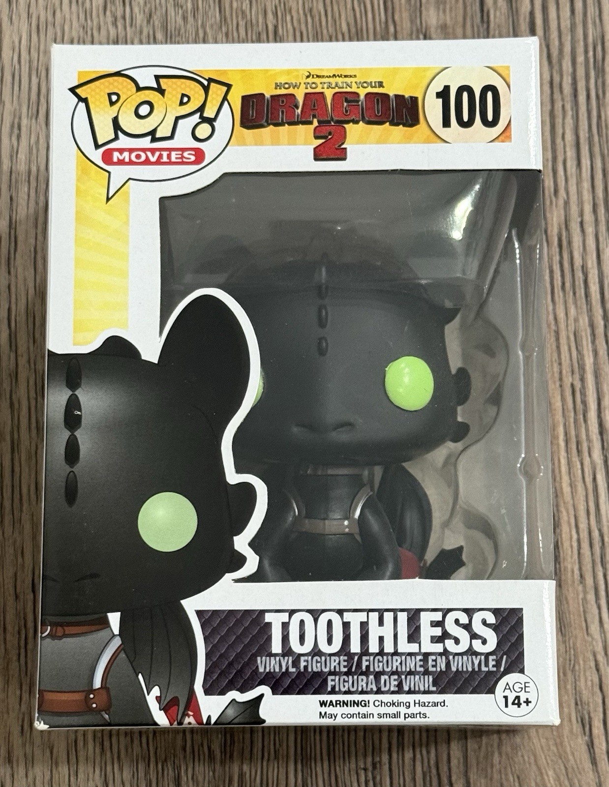 Funko Pop! Movies - How To Drain Your Dragon 2: Toothless #100 w/ Protector