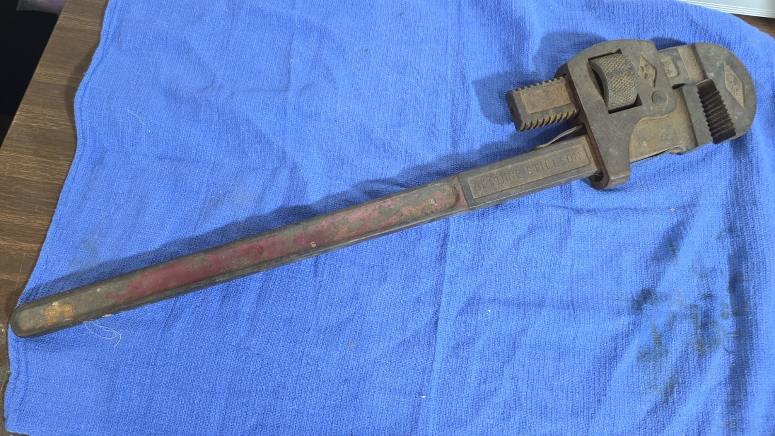 VINTAGE GENUINE STILLSON WALWORTH PIPE WRENCH 24