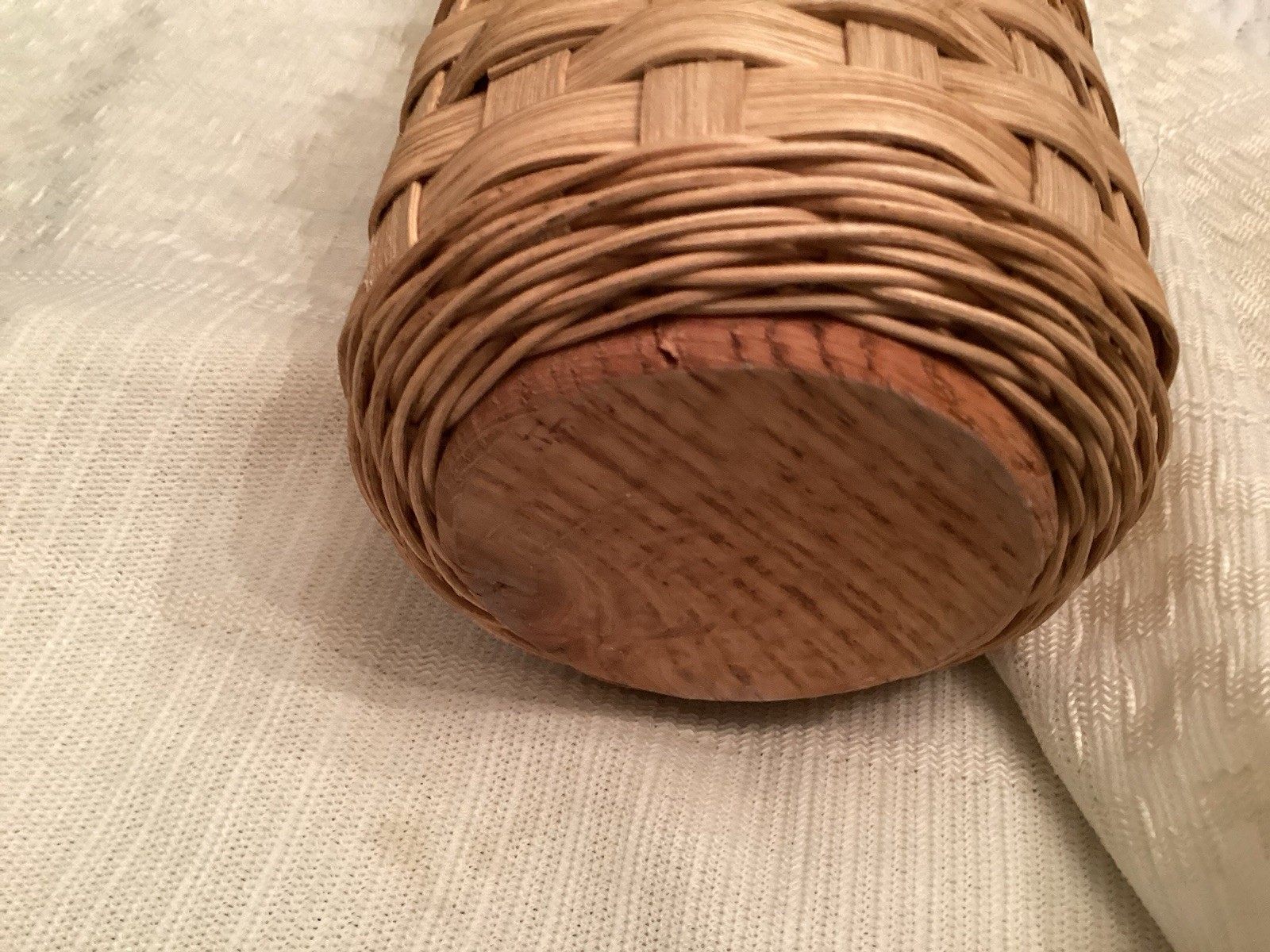 Vintage Wine Bottle Basket