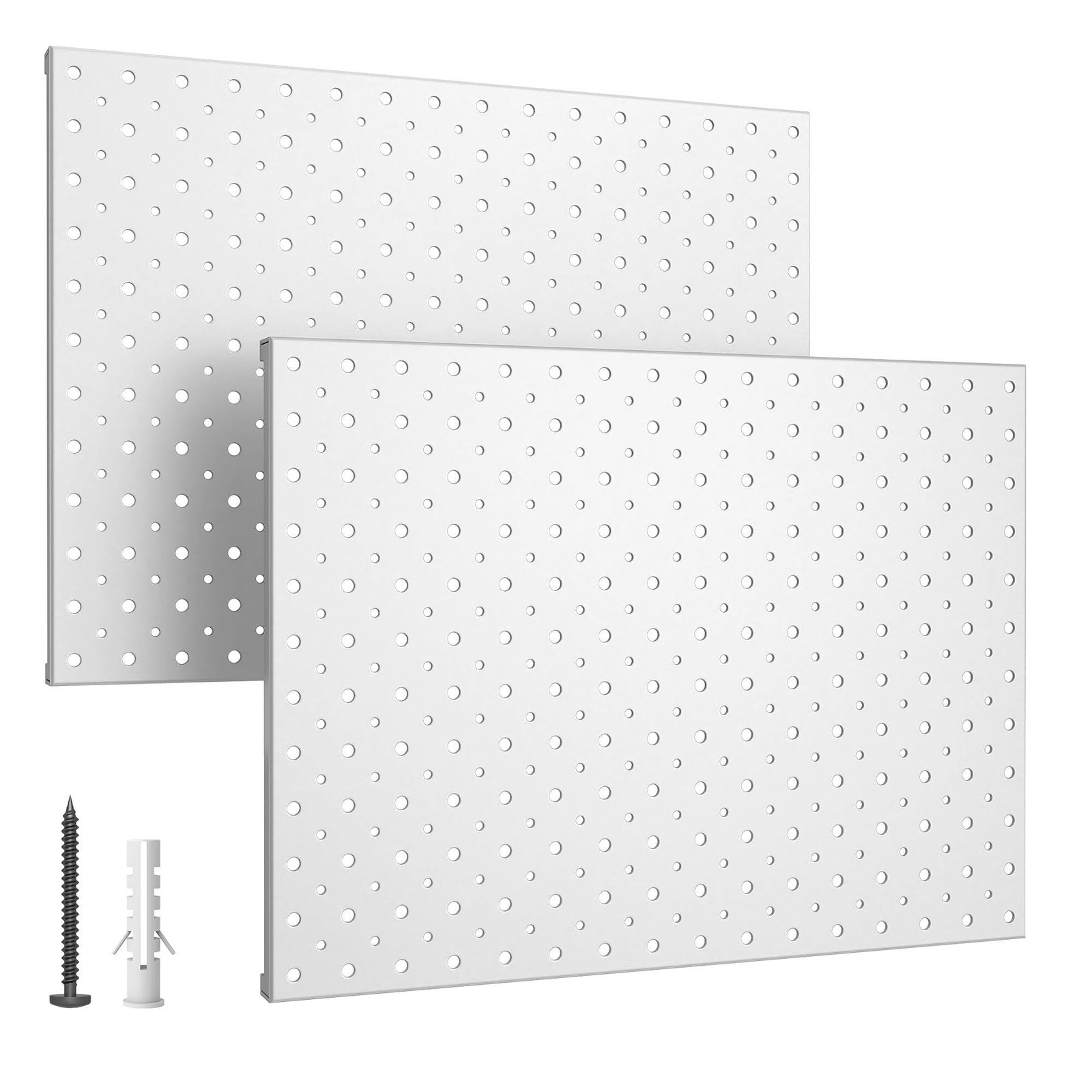 Metal Pegboard Panels, Heavy Duty Pegboard Wall Organizer, Garage Wall Panels...