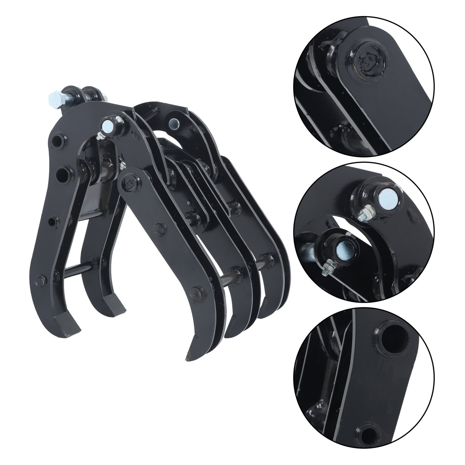 NEW Grapple Wide Opening Grabber Mini Excavator Attachment For Small Diggers