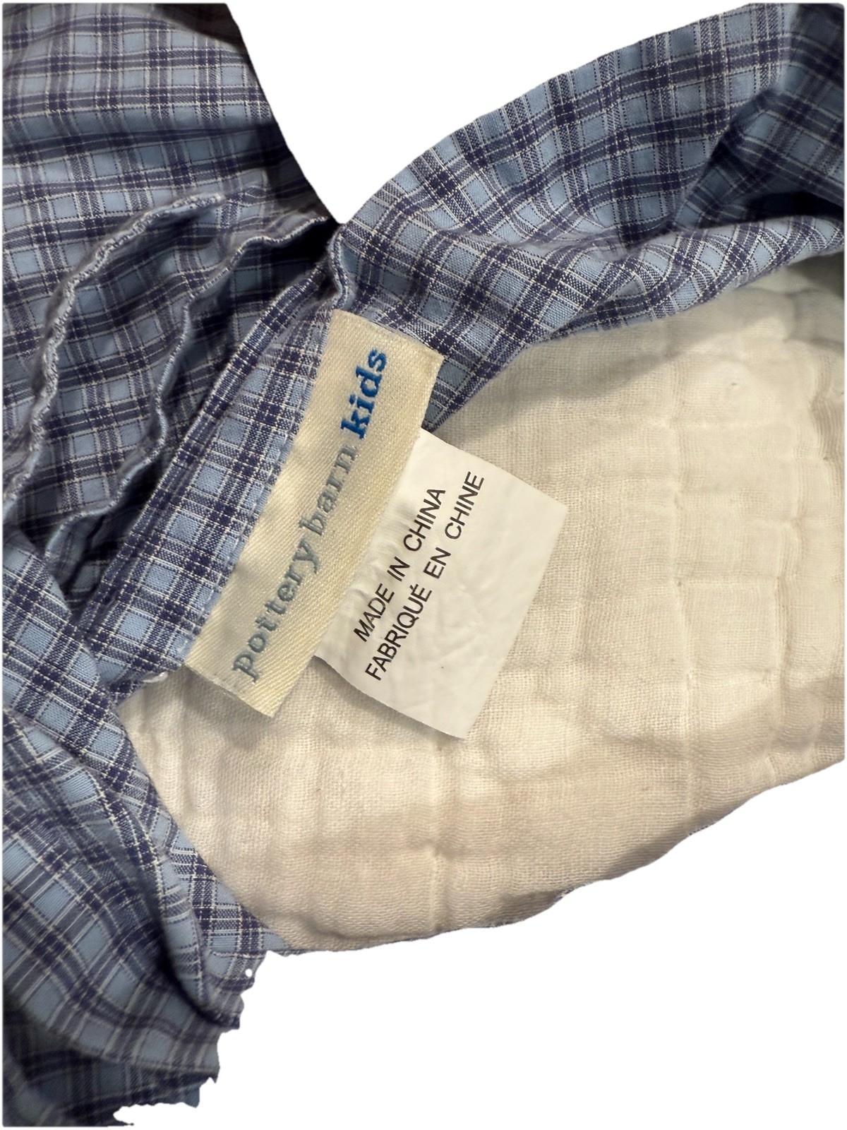 Pottery Barn Kids Train Quilted Pillowcase