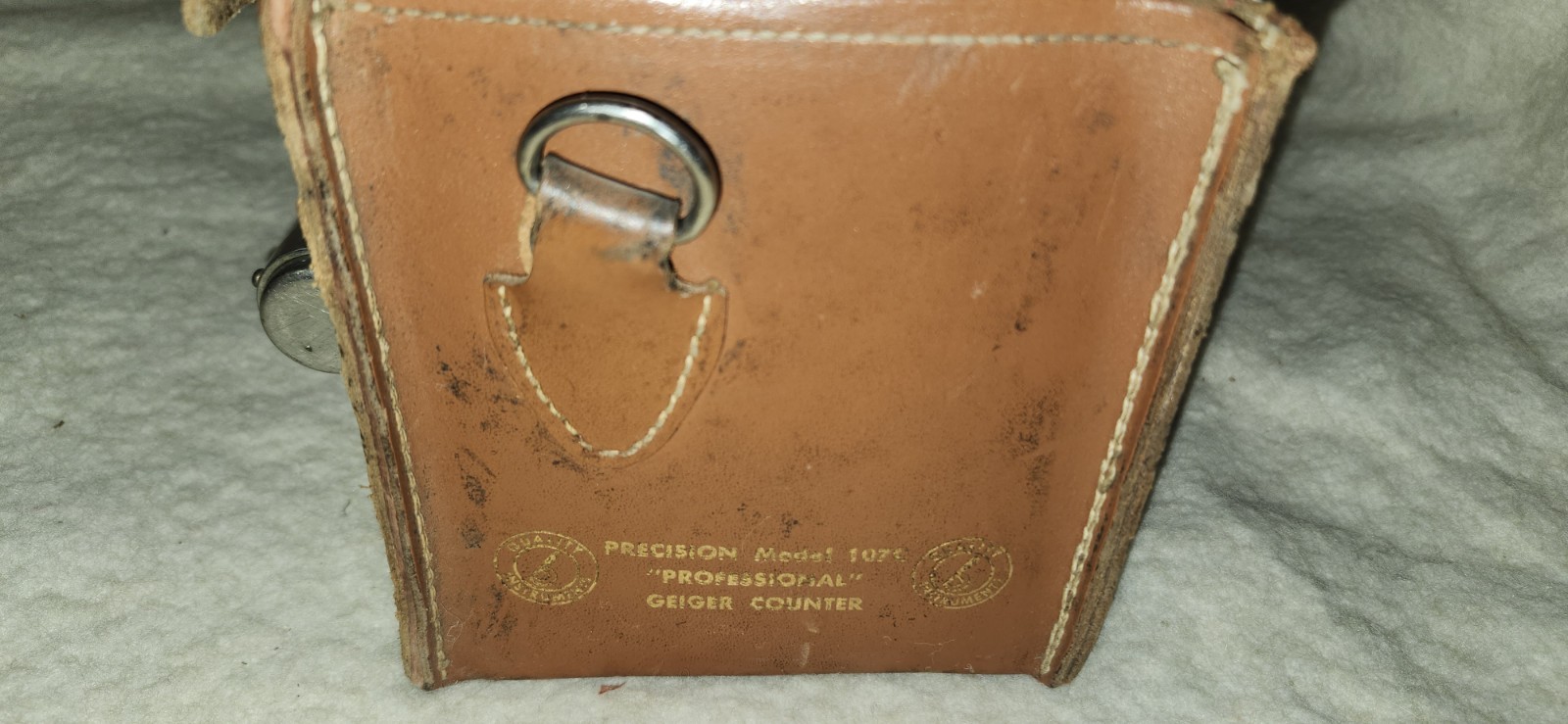 GEIGER COUNTER Model 107C Precision Radiation Instruments Original Case Military