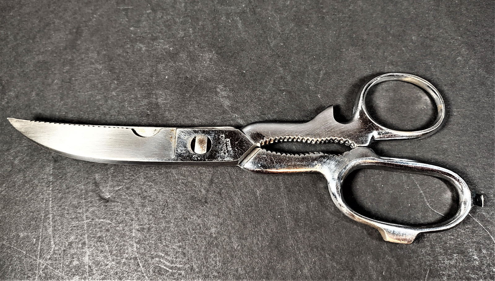 Vintage Concord Shears Italy Stainless Steel Take Apart 2-Piece Kitchen Scissors
