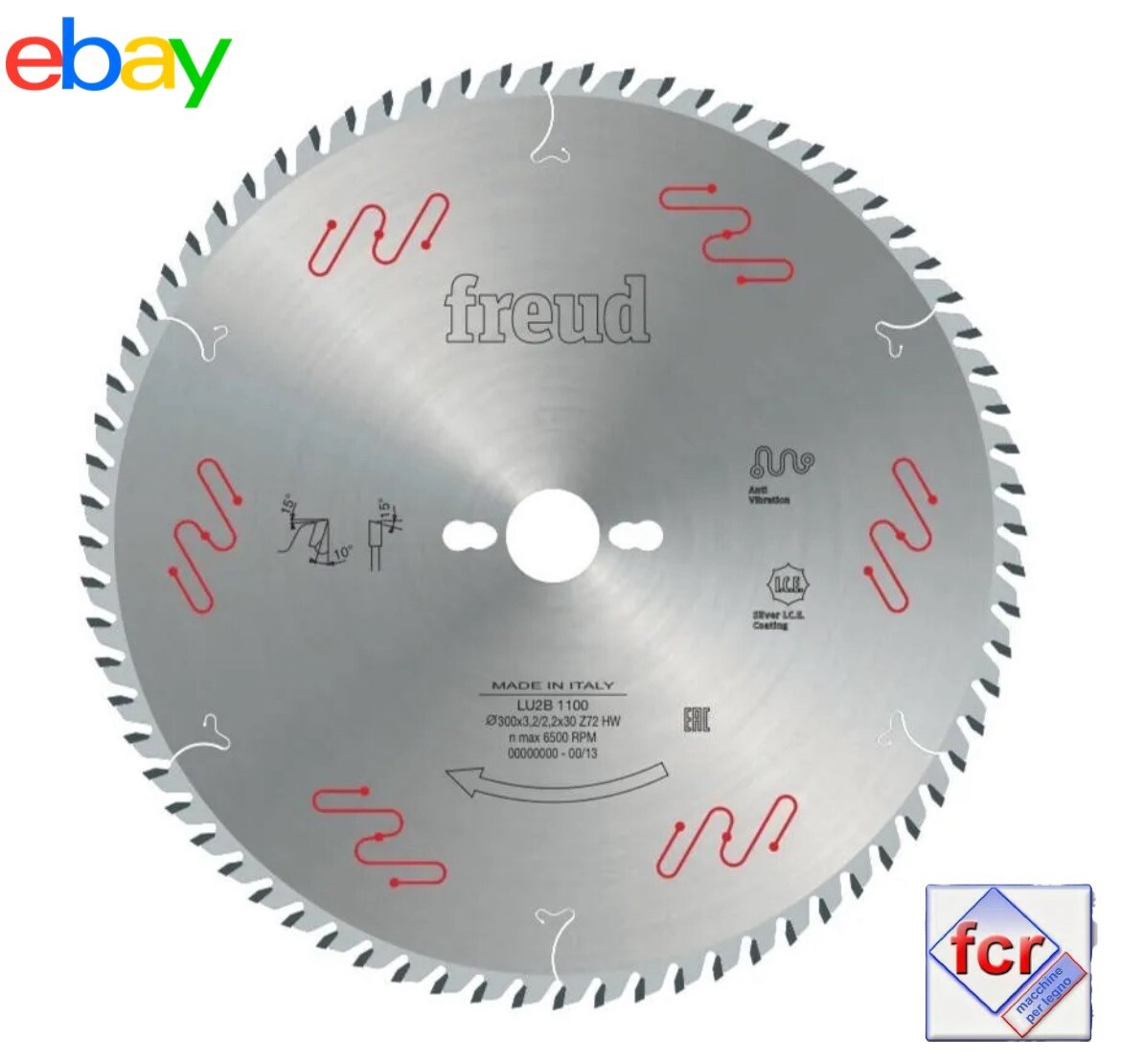 FREUD WOOD BLADE DIAMETER 350mm sp. 3.50 TEETH 84 hole 30mm