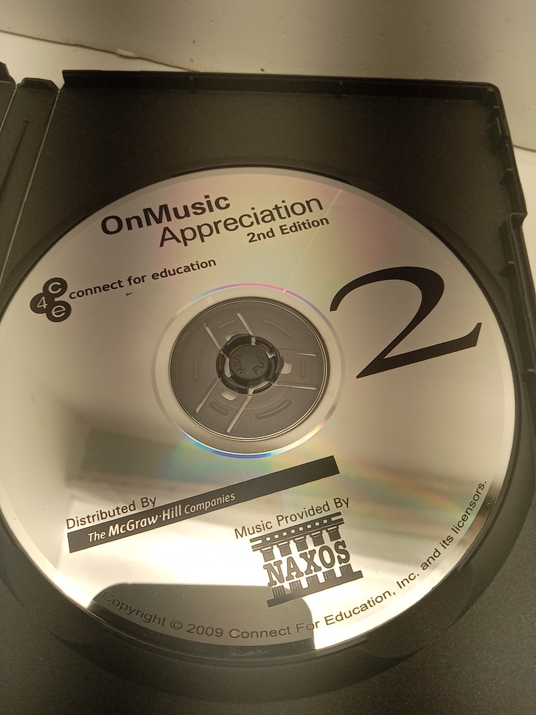 OnMusic Appeciation - 2nd Edition (PC CD Rom, 2009)