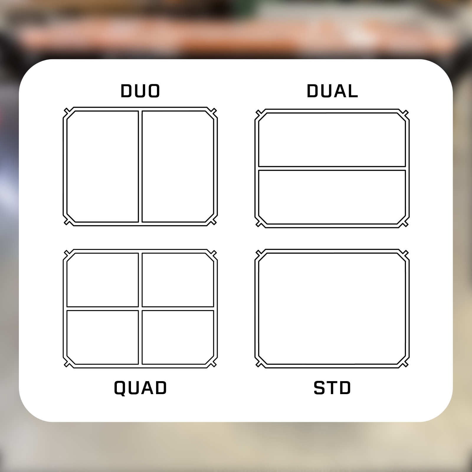 RIDGID Stackd™️ - Insert Bins for Pro Gear System 2.0 10-Compartment Organizer