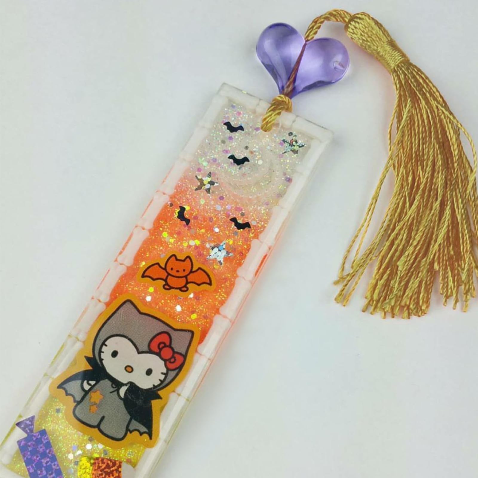 Creatrill 100 Pcs Gold Mini Tassels 13cm/5 Inch with Loops for