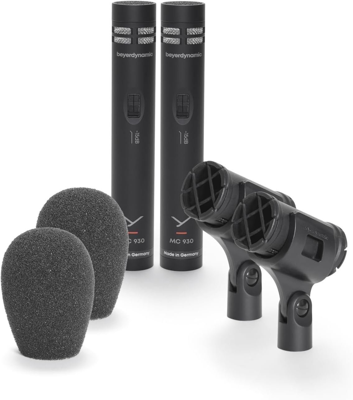 beyerdynamic MC 930 Stereo Set True Condenser Microphone Matched Pair (Cardioid)
