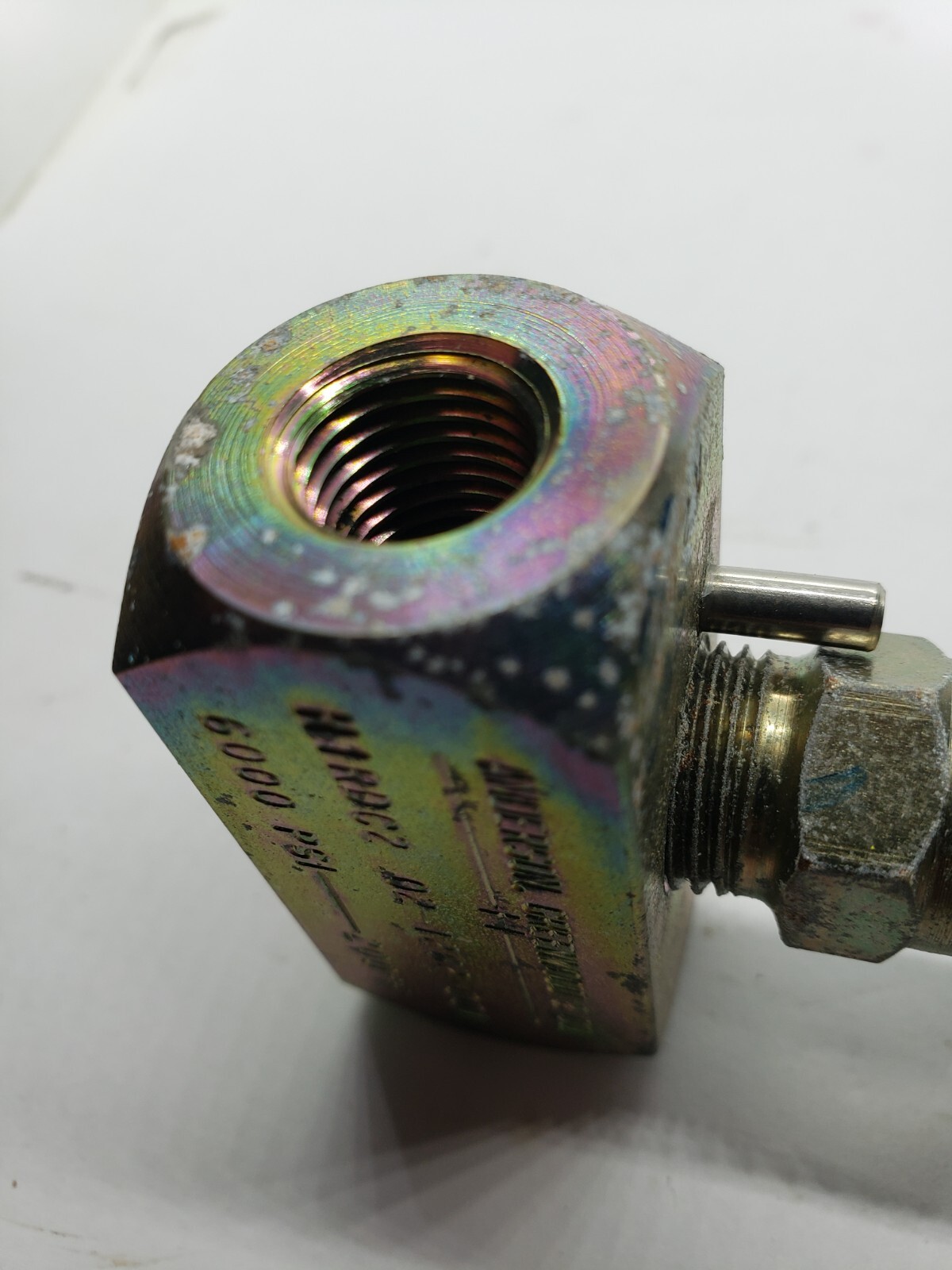 ANDERSON-GREENWOOD H1RDC-2 02-1262-001 NEEDLE VALVE, 6000PSI 200°F, NIB