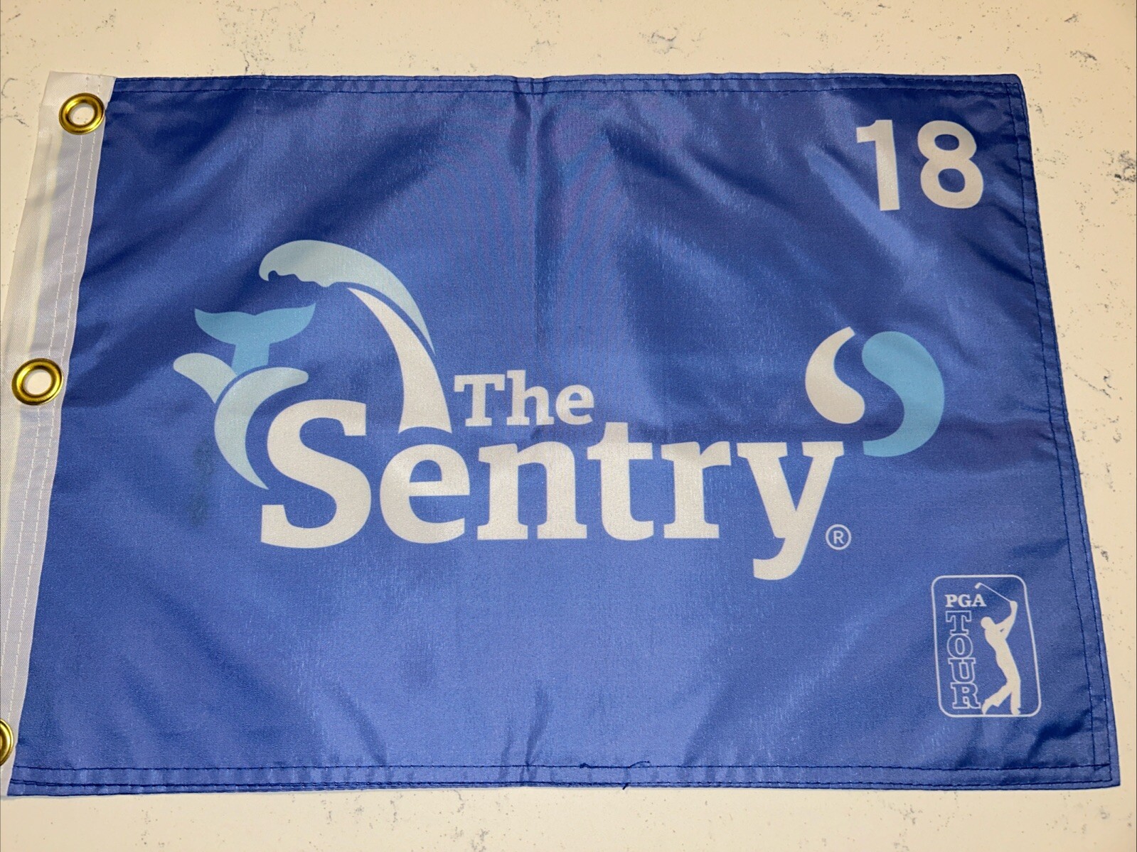 PGA TOUR SENTRY TOURNAMENT OF CHAMPIONS PIN FLAG WITH GROMMETS FREE SHIP