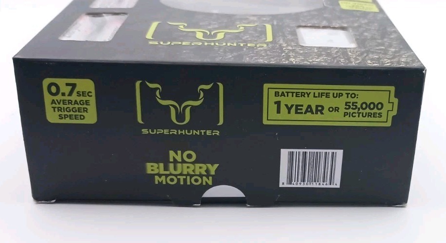 SUPERHUNTER 21 Mega Pixel Invisible IR LED 75 Ft Sensor Flash Range Trail Cam