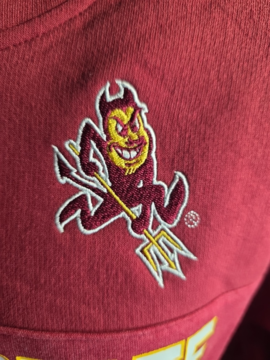 Arizona State Sun devils Men's Hooded Sweatshirt Size 2XL NWT