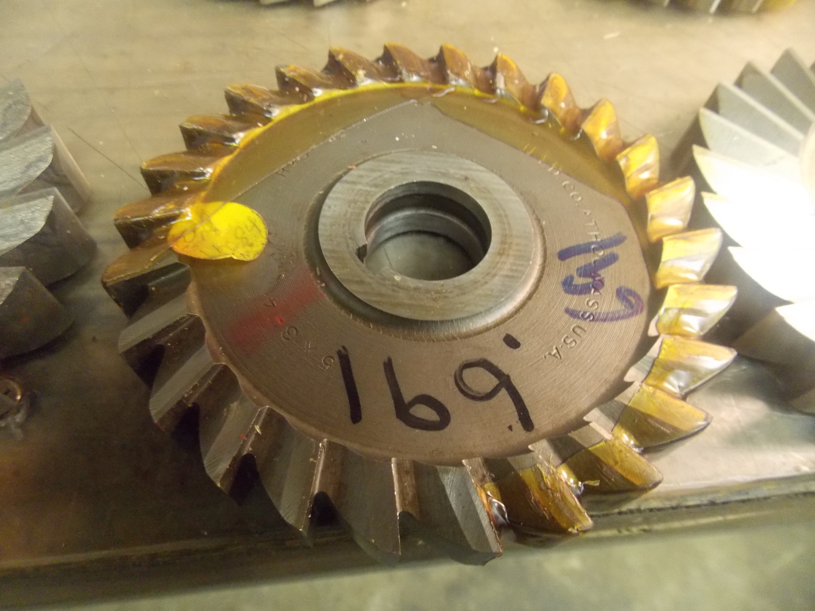 Union Twist Drill 5.0" Diameter HSS .691" Slitting Side Milling Cutter