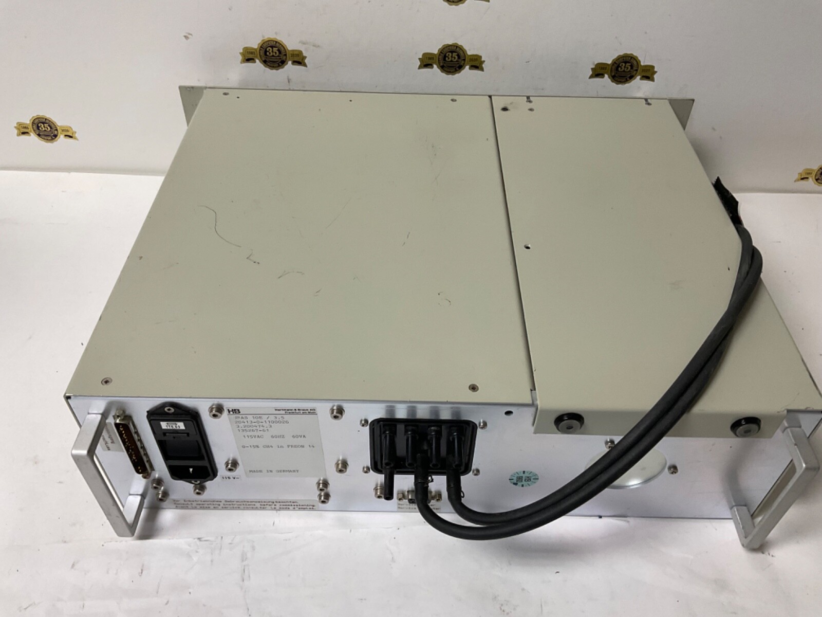 Hartmann & Braun Uras 10 E Spreadrum Analyzer 02 URAS 10E / 3.5