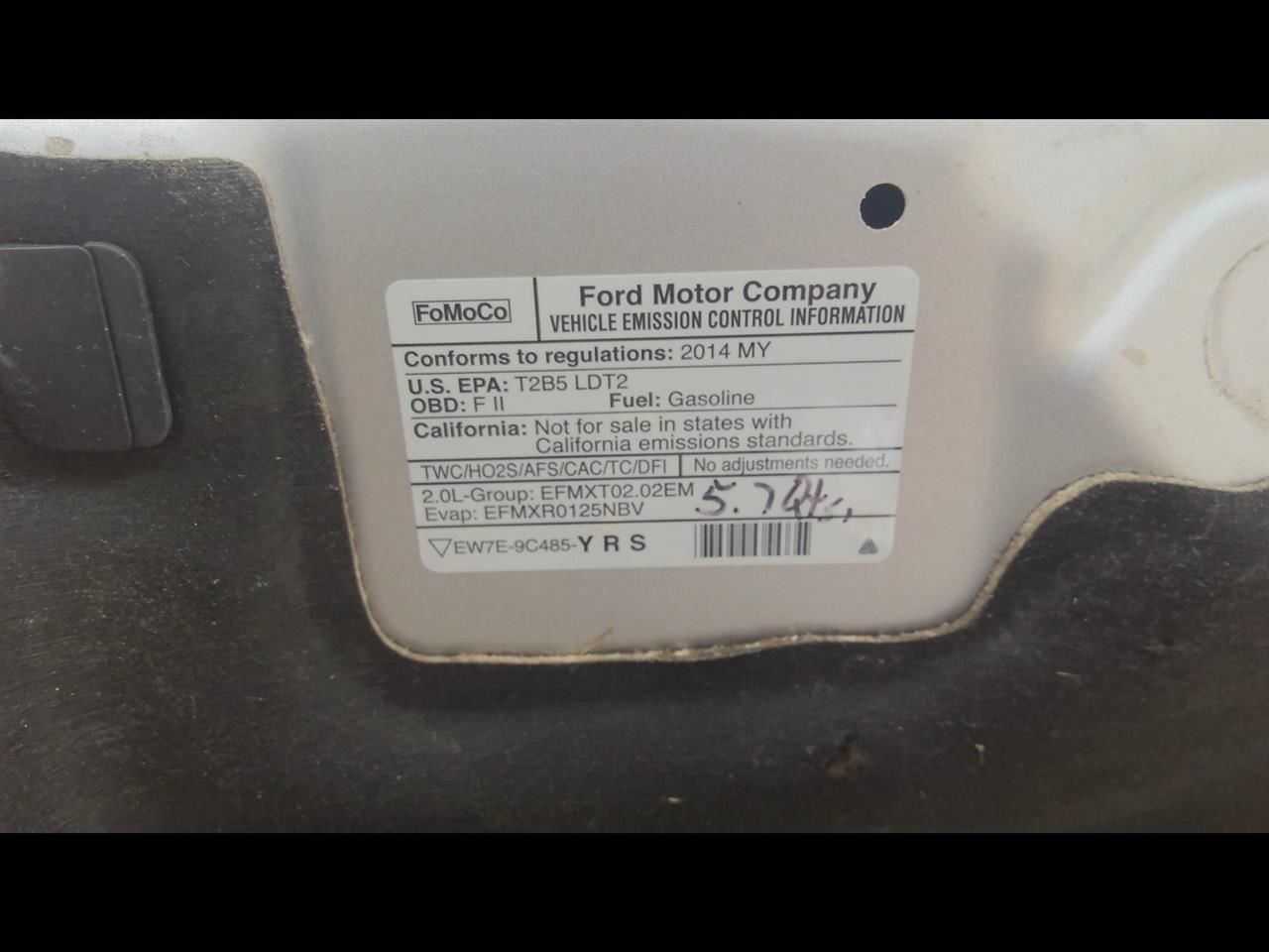 2014 - 2018 LINCOLN MKT Chassis ECM Communication Voice Recognition Module Sync