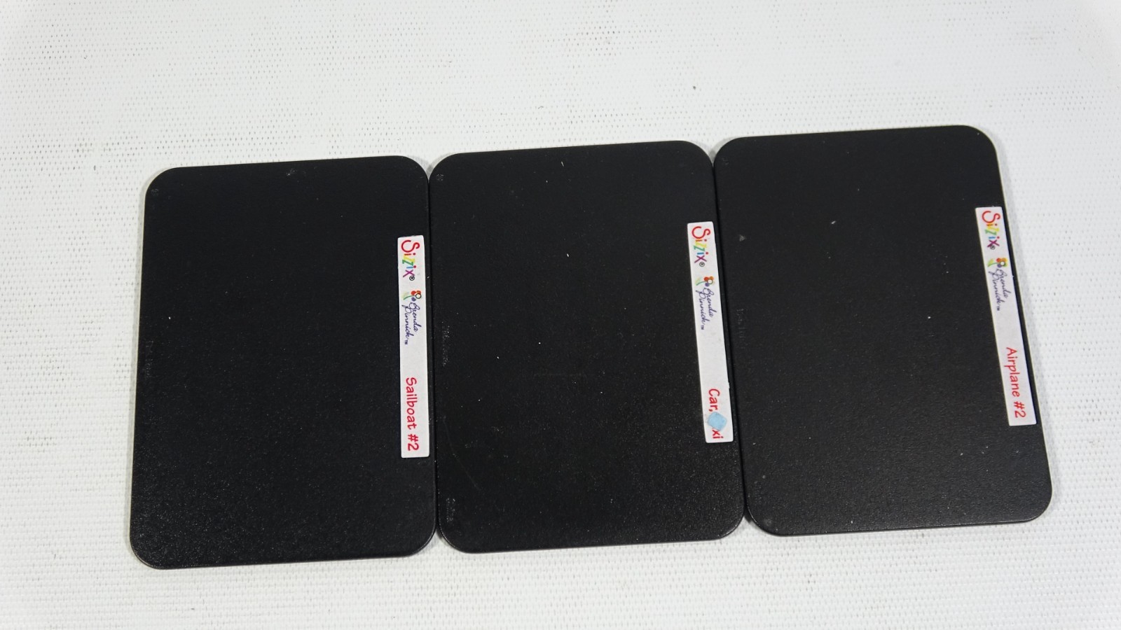 2009 Sizzix 3 Die Set Transportation Set 656372