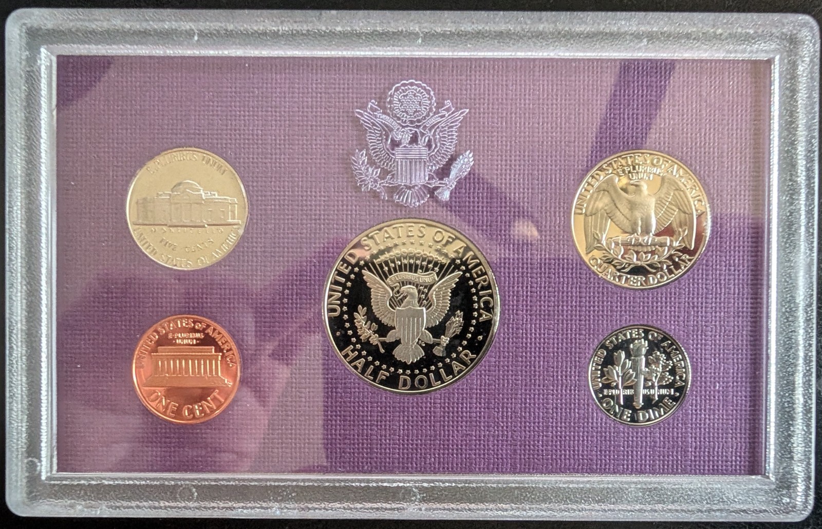 1990 Clad Proof Set U.S. Mint Original Government Packaging OGP