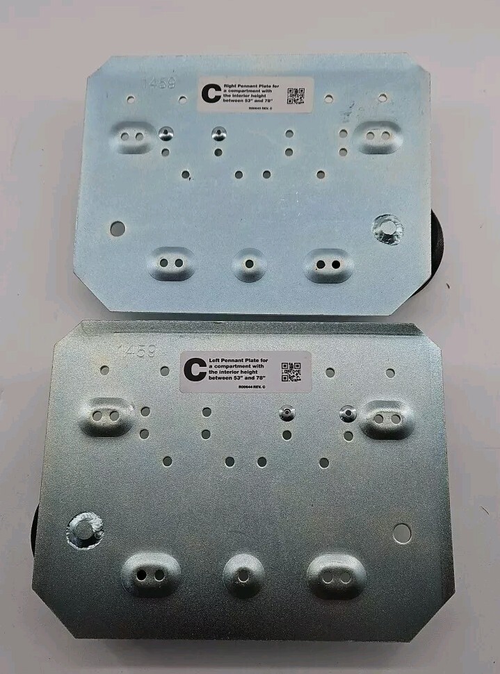 E-One - 17346-18 - Series 4 Pennant Plates - Front - Roll C Size